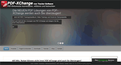 Desktop Screenshot of pdf-xchange.at