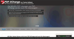 Desktop Screenshot of pdf-xchange.de